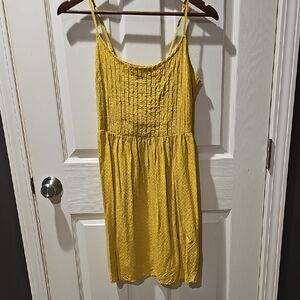 Old Navy Yellow Textured Top